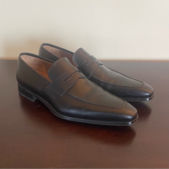 Magnanni Other - Magnanni for Neiman Marcus Penny Loafers Mens Slip-On Shoes